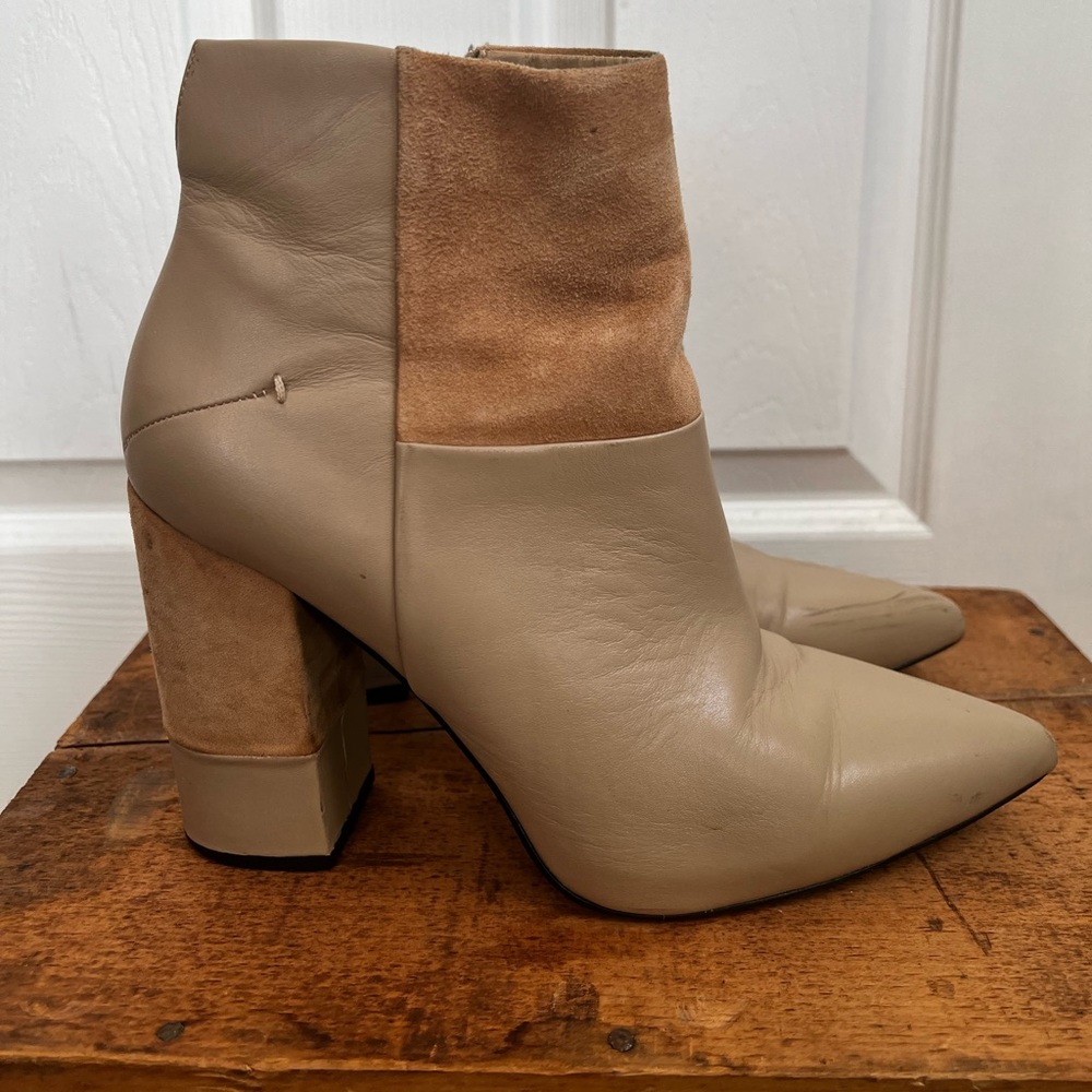 Senso Warren Leather & Suede Bootie